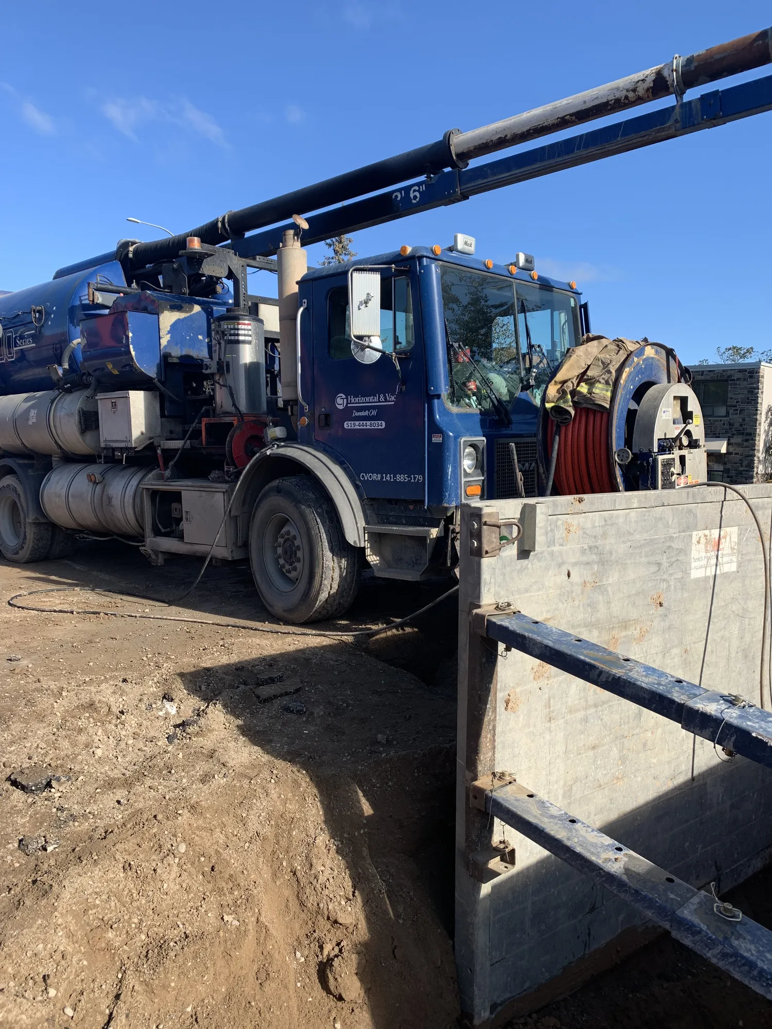 CT Hydrovacs commercial infrastructure project