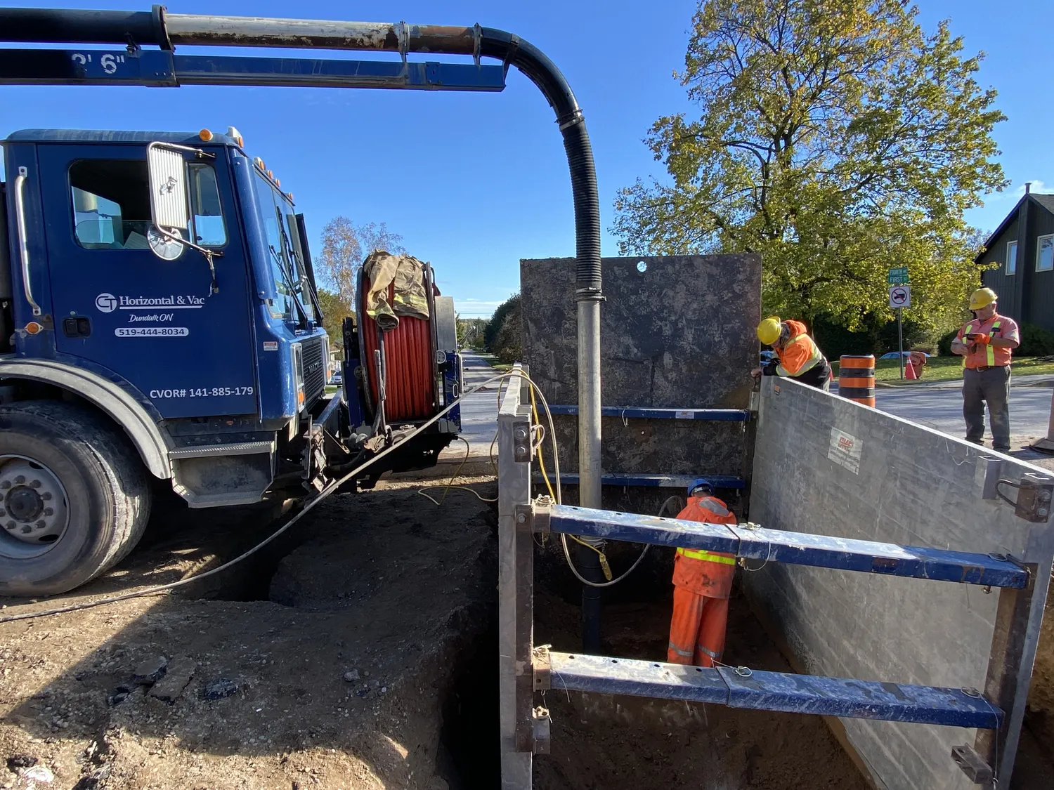 CT Hydrovacs telecom and fibre utility support