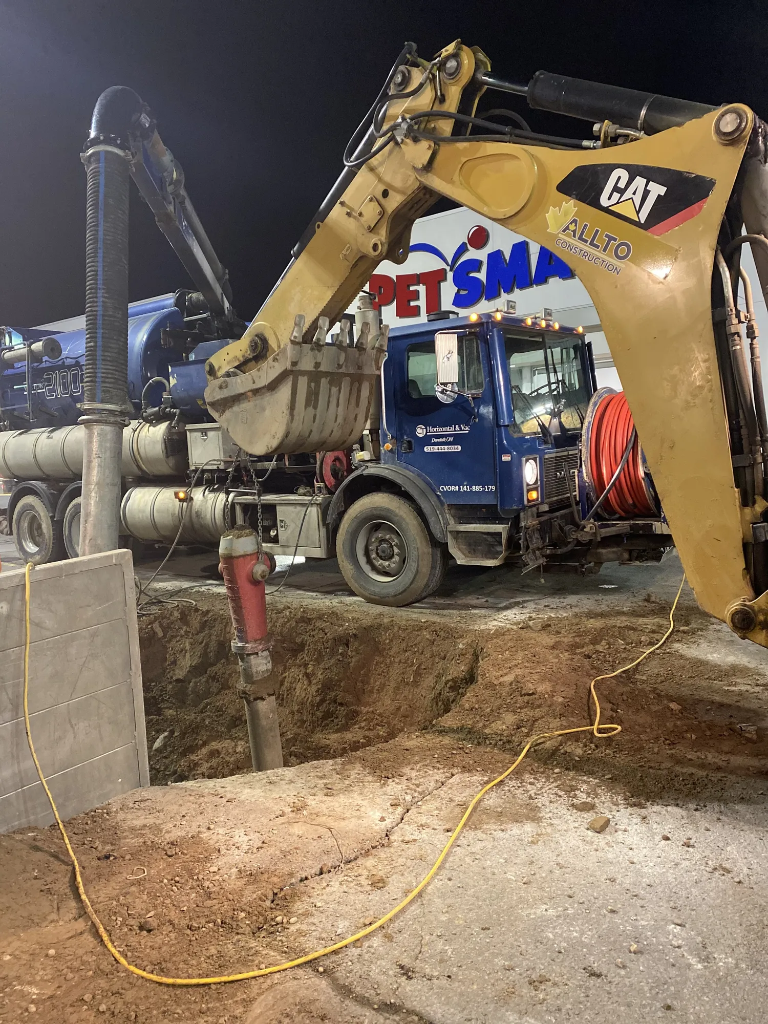 CT Hydrovacs water infrastructure project