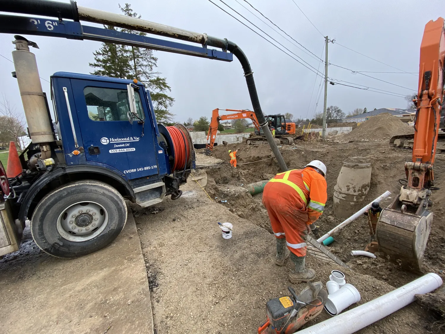 CT Hydrovacs hydrovac excavation